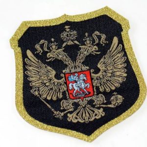 Жаккардовый шеврон герб России